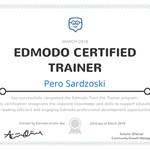 Pero Sardzoski, Education Program Developer and Innovator, Edmodo Certified Trainer, Member of the HundrED Academy, and HundrED Ambassador