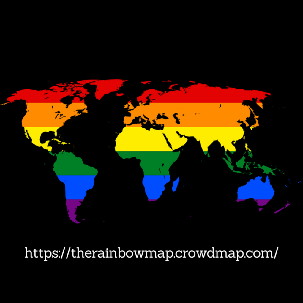 Squared the rainbow map